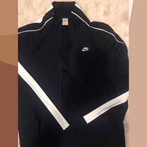 NIKE light weight dry fit bomber jacket.